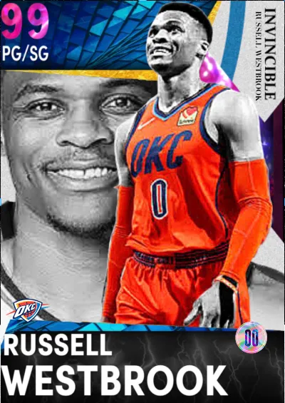 Invincible Russell Westbrook TT 2000 Wins Award