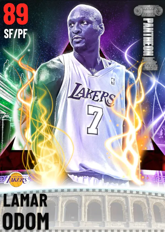 (RUBY) Lamar Odom (89 OVR)