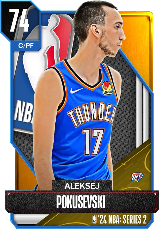 (GOLD) Aleksej Pokusevski (74 OVR)