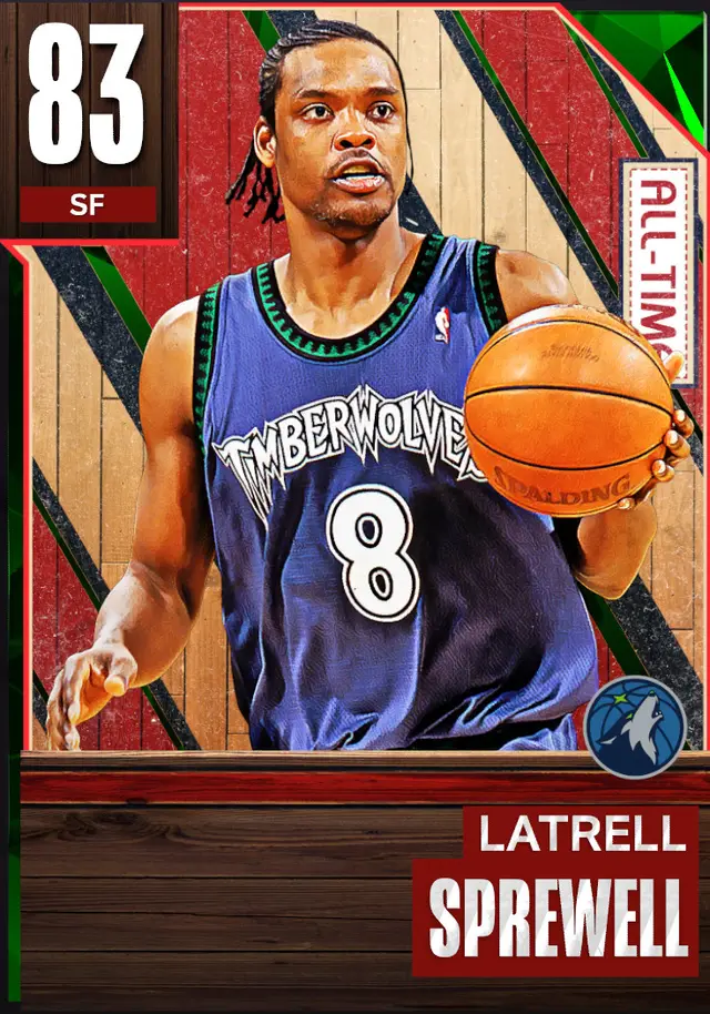 (EMERALD) Latrell Sprewell (83 OVR)