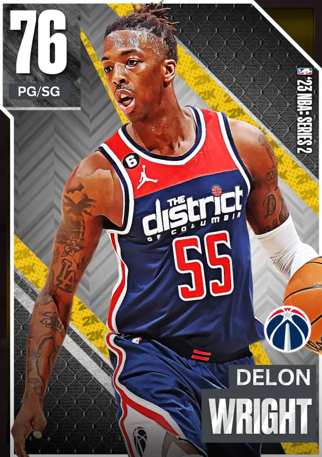 (GOLD) Delon Wright (76 OVR)