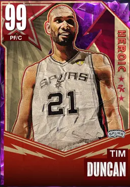 99 Tim Duncan | Heroic