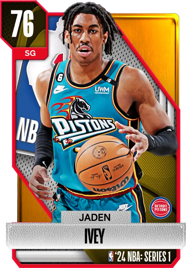 (GOLD) Jaden Ivey (76 OVR)