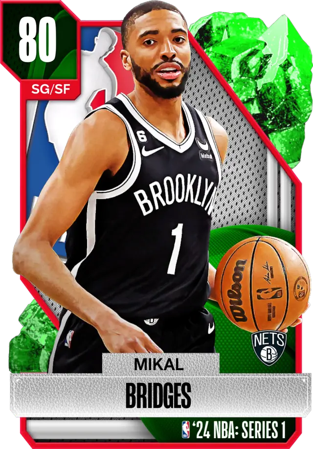 (EMERALD) Mikal Bridges (80 OVR)