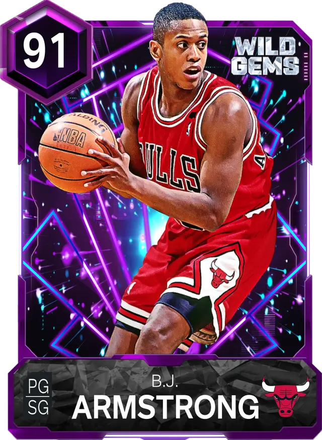 (AMETHYST) B.J. Armstrong (91 OVR)