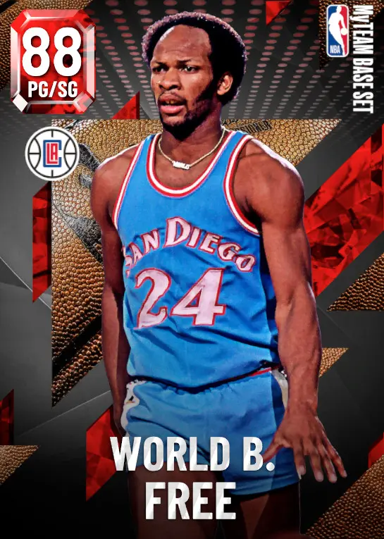 (RUBY) World B. Free (88 OVR)