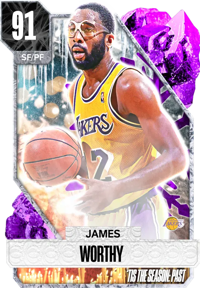 (AMETHYST) James Worthy (91 OVR)
