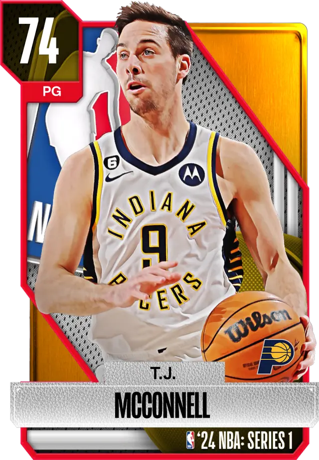 (GOLD) T.J. McConnell (74 OVR)