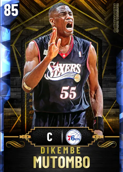 (SAPPHIRE) Dikembe Mutombo (85 OVR)