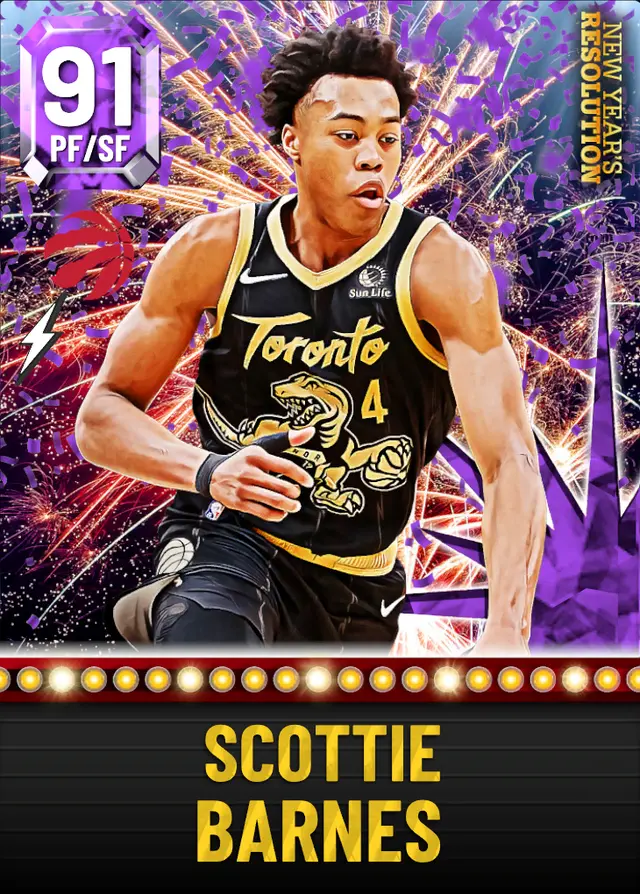 (AMETHYST) Scottie Barnes (91 OVR)