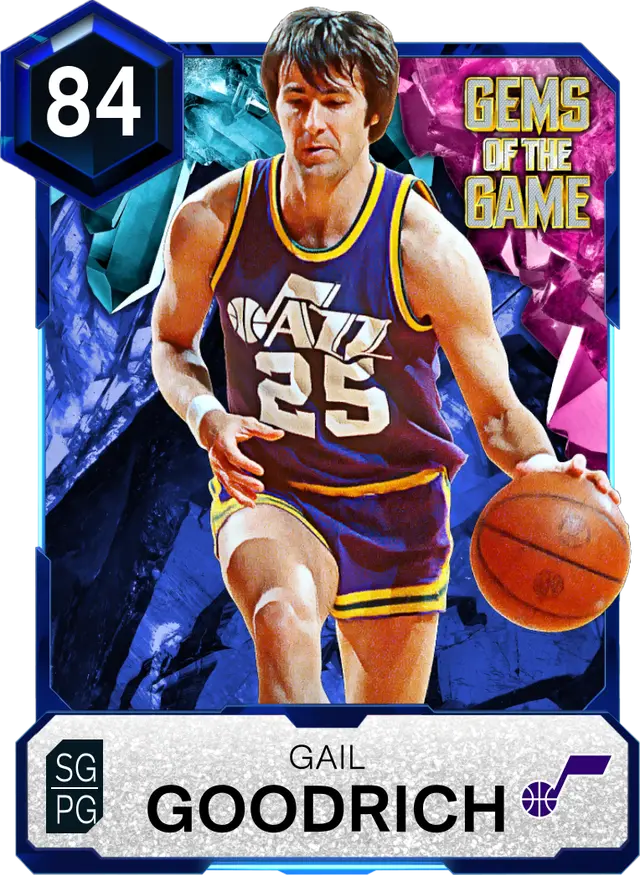 (SAPPHIRE) Gail Goodrich (84 OVR)