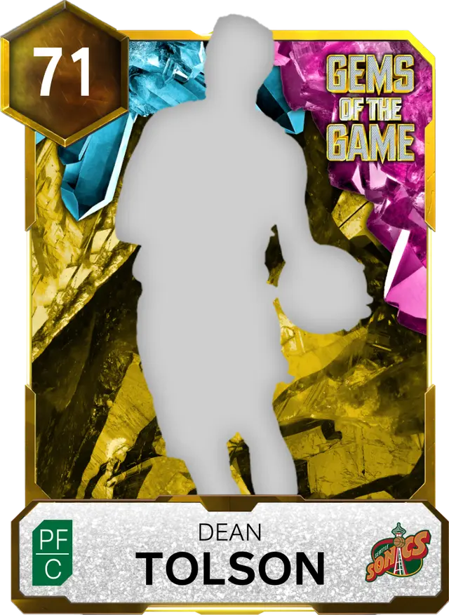 (GOLD) Dean Tolson (71 OVR)