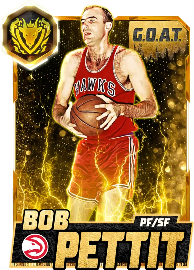 (GOAT) Bob Pettit (99 OVR)