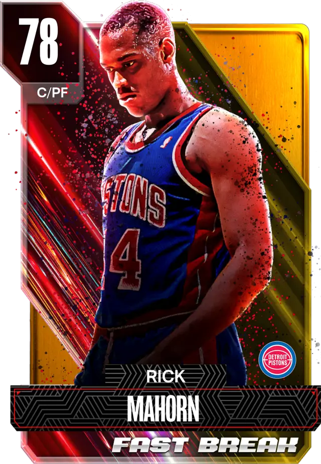 (GOLD) Rick Mahorn (78 OVR)