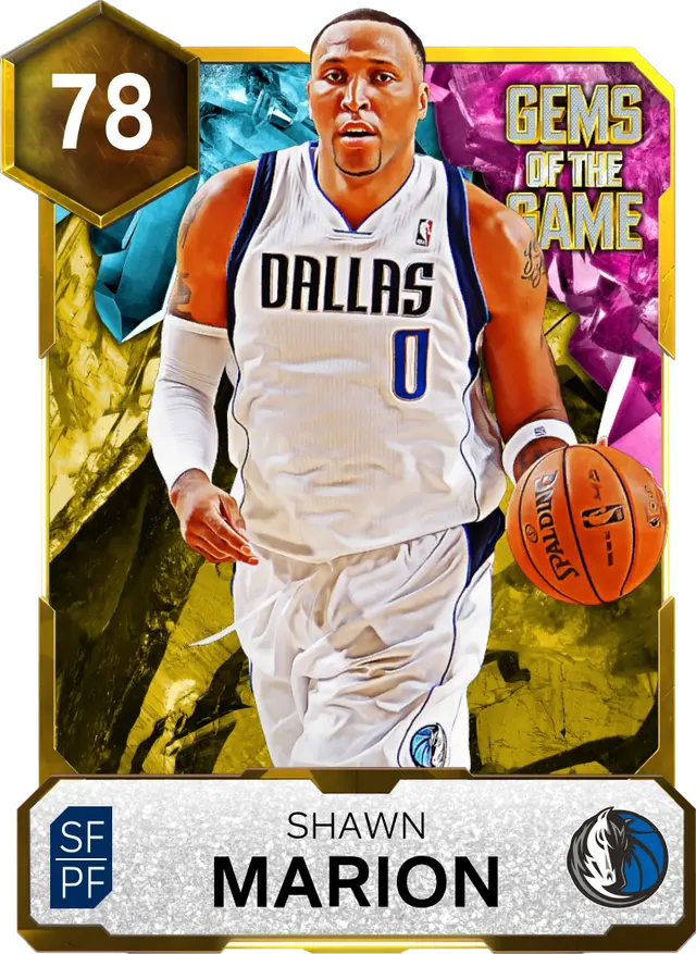 78 Shawn Marion | Gold Gems of the Game