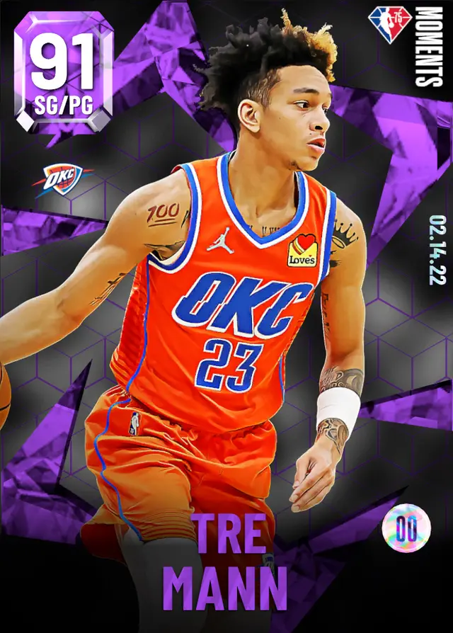 (AMETHYST) Tre Mann (91 OVR)