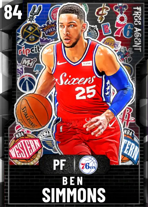 (SAPPHIRE) Ben Simmons (84 OVR)