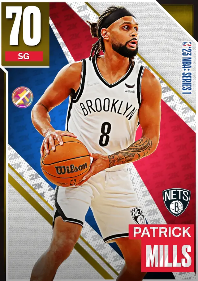 (GOLD) Patrick Mills (70 OVR)