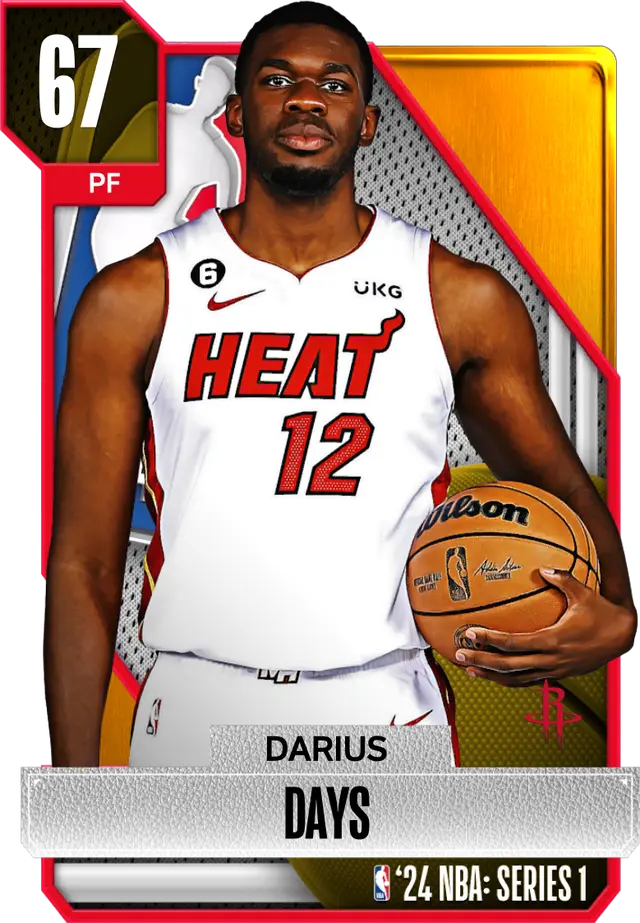 (GOLD) Darius Days (67 OVR)