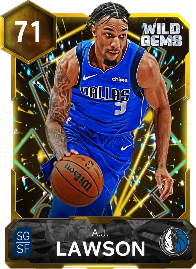 (GOLD) A.J. Lawson (71 OVR)