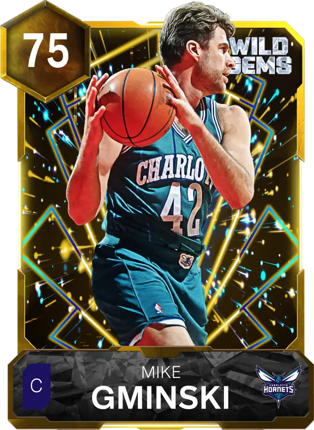 75 Mike Gminski | Gold Wild Gems