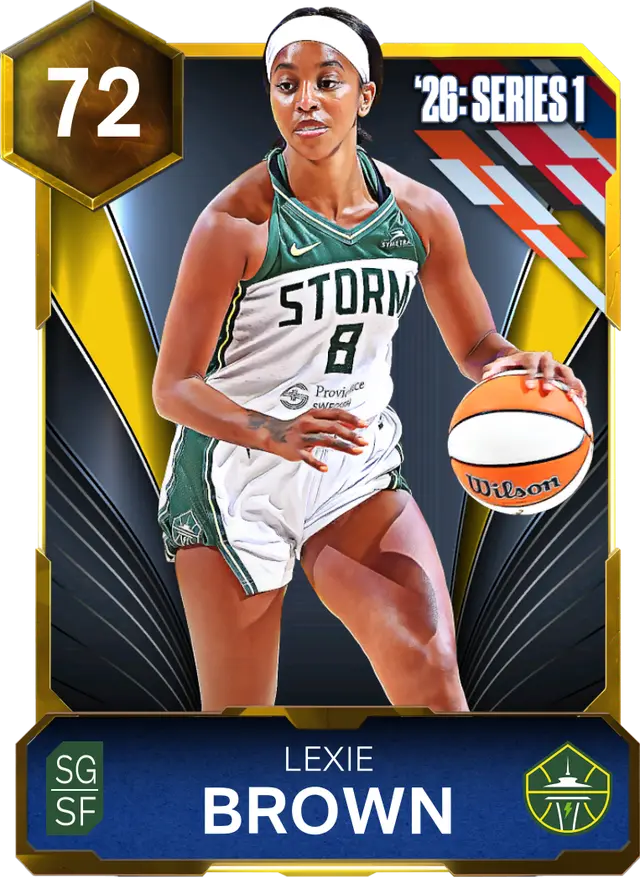 (GOLD) Lexie Brown (72 OVR)