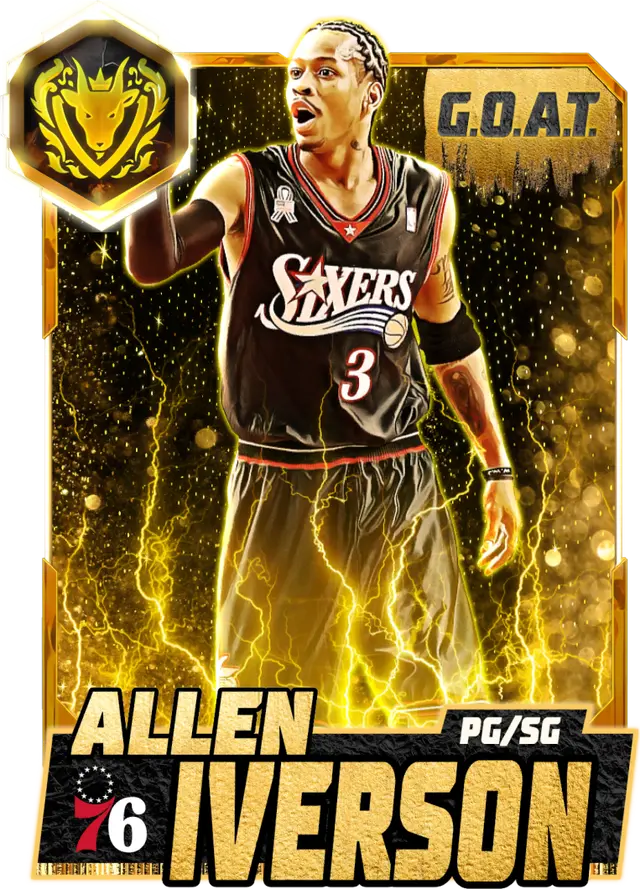 (GOAT) Allen Iverson (99 OVR)