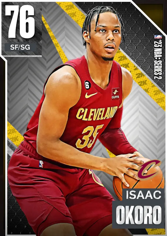 (GOLD) Isaac Okoro (76 OVR)