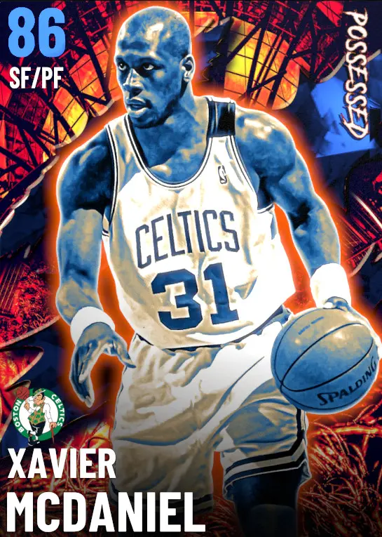 (SAPPHIRE) Xavier McDaniel (86 OVR)