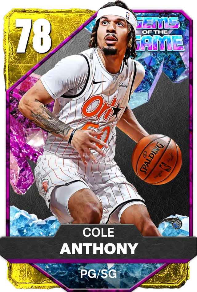 (GOLD) Cole Anthony (78 OVR)