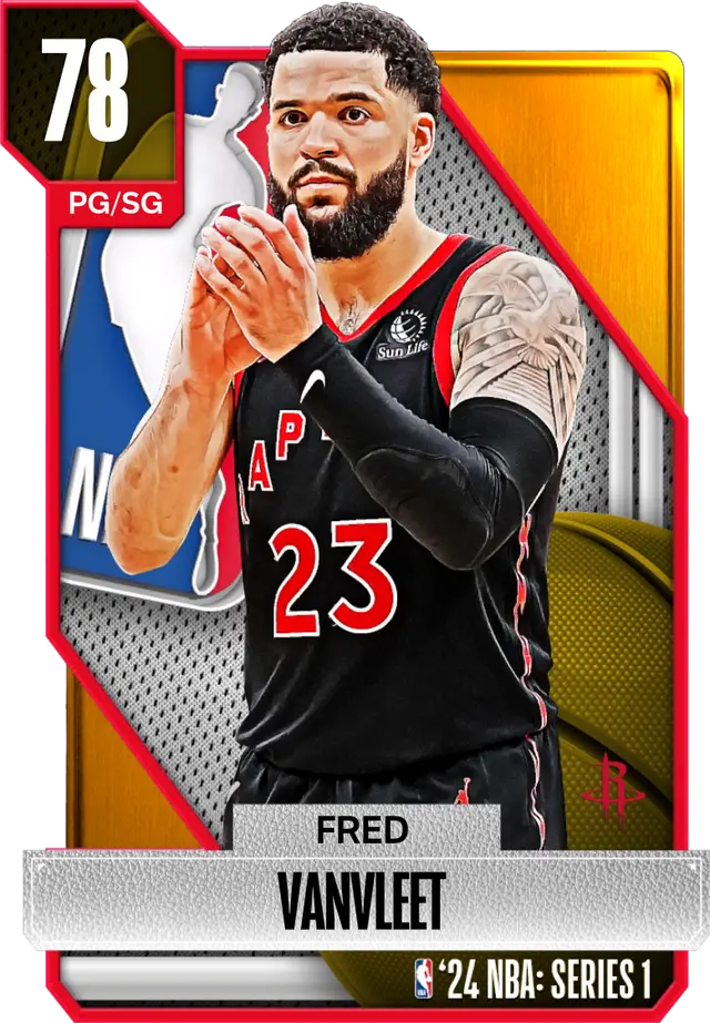 (GOLD) Fred VanVleet (78 OVR)