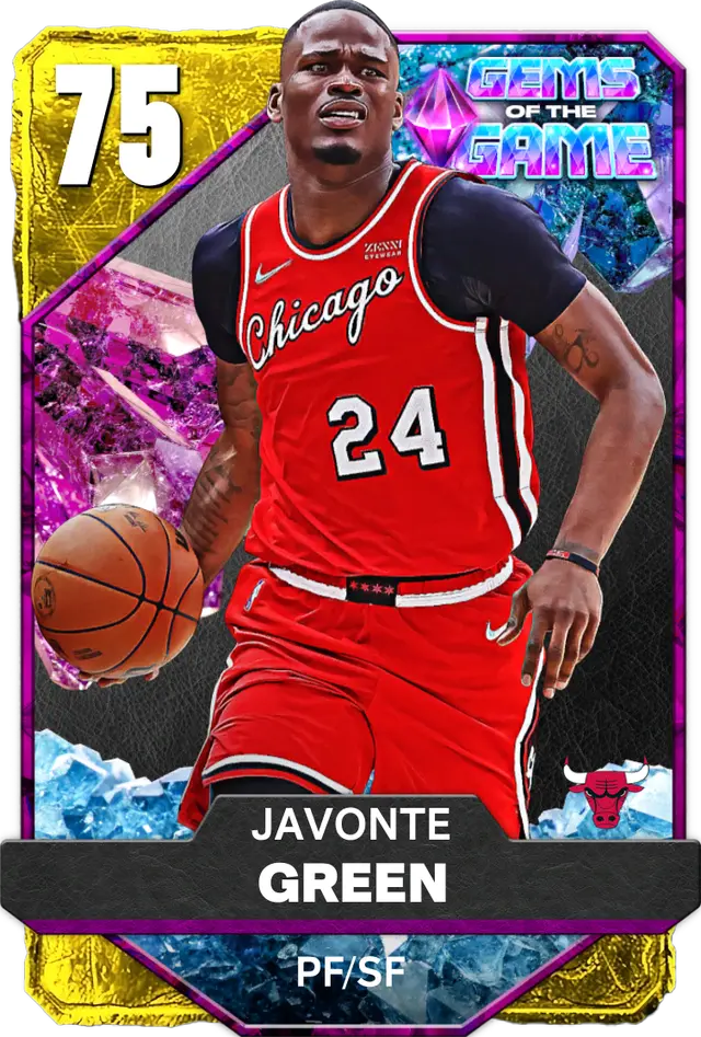 (GOLD) Javonte Green (75 OVR)