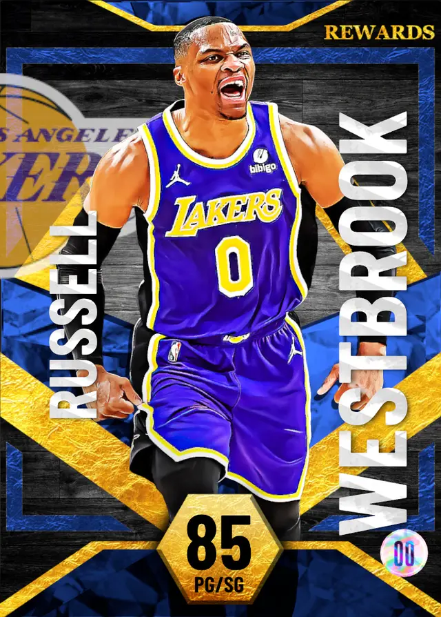 (SAPPHIRE) Russell Westbrook (85 OVR)