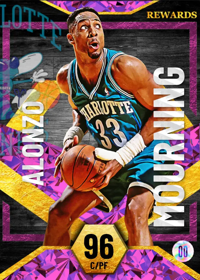 (PD) Alonzo Mourning (96 OVR)