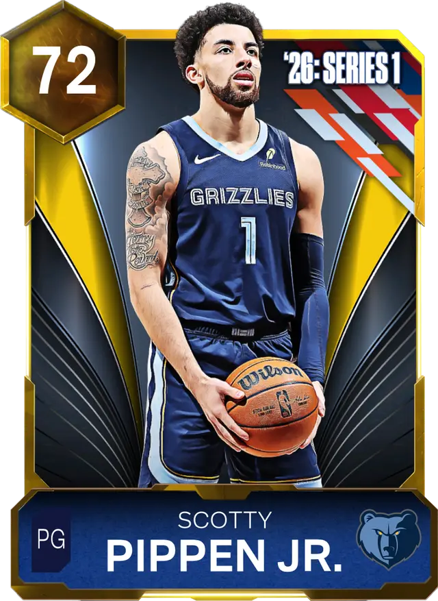 (GOLD) Scotty Pippen Jr. (72 OVR)
