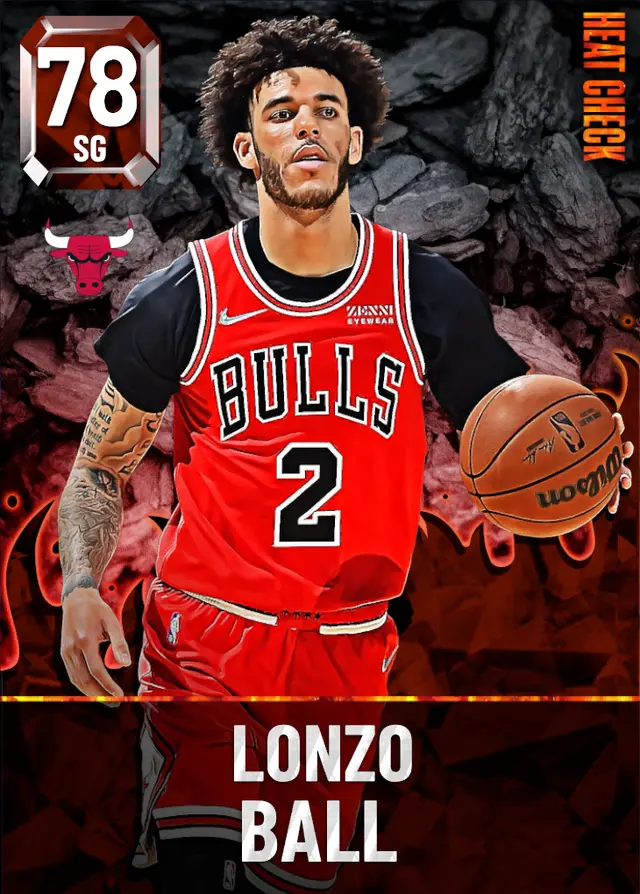 (GOLD) Lonzo Ball (78 OVR)