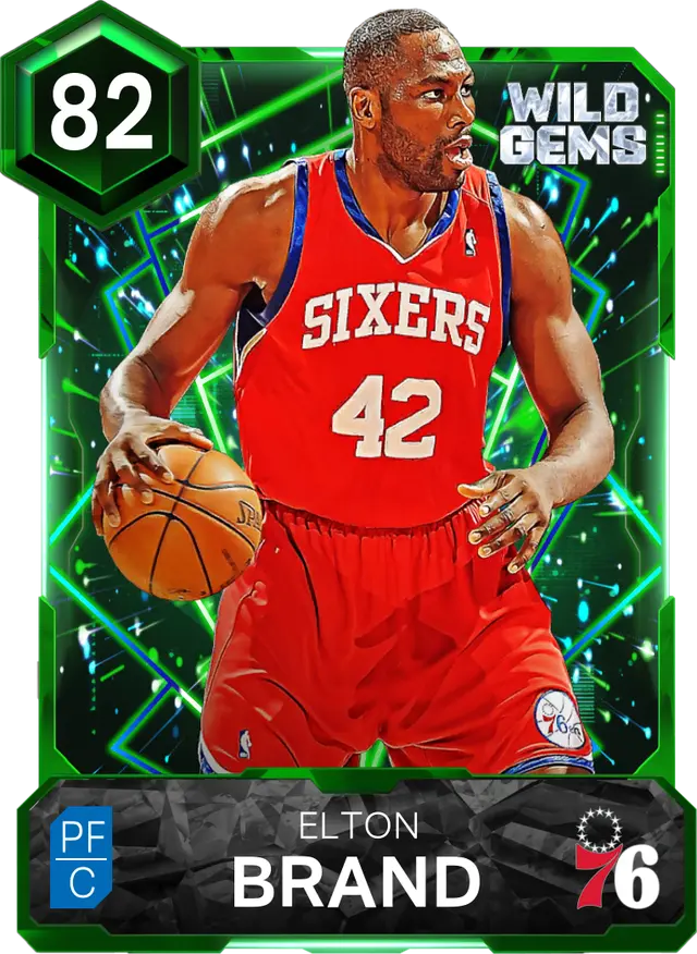 (EMERALD) Elton Brand (82 OVR)