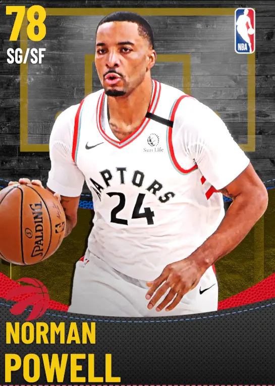 (GOLD) Norman Powell (78 OVR)