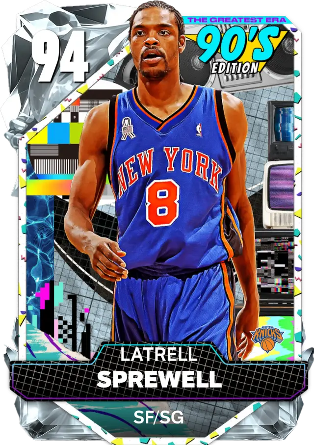 (DIAMOND) Latrell Sprewell (94 OVR)