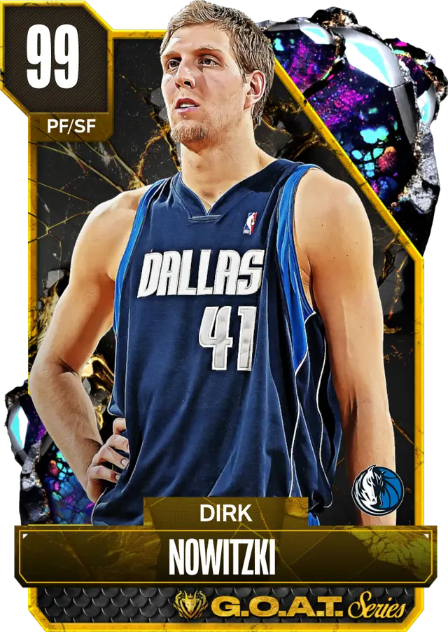 (DM) Dirk Nowitzki (99 OVR)
