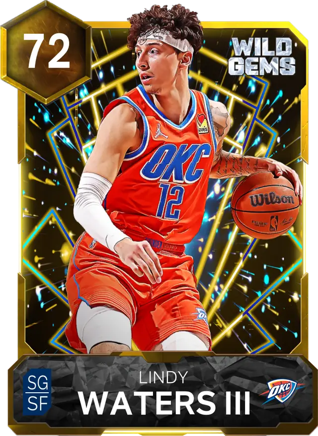 (GOLD) Lindy Waters III (72 OVR)