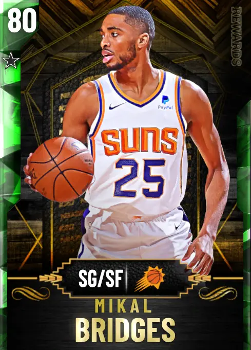 (EMERALD) Mikal Bridges (80 OVR)