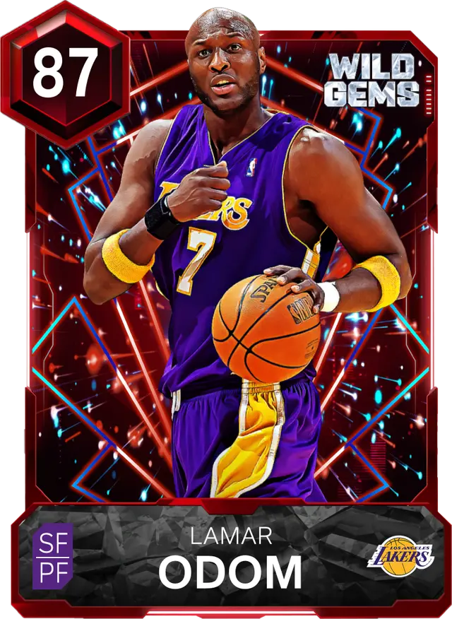 (RUBY) Lamar Odom (87 OVR)