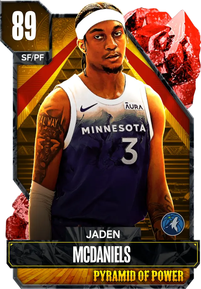 (RUBY) Jaden McDaniels (89 OVR)
