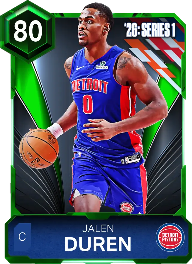 (EMERALD) Jalen Duren (80 OVR)