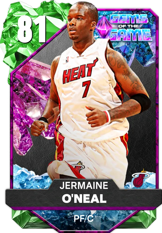 (EMERALD) Jermaine O'Neal (81 OVR)
