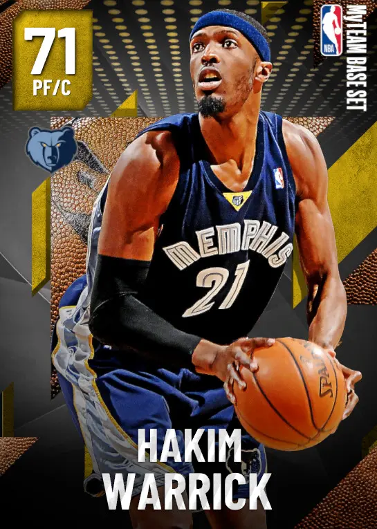 (GOLD) Hakim Warrick (71 OVR)