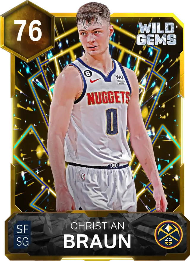 (GOLD) Christian Braun (76 OVR)