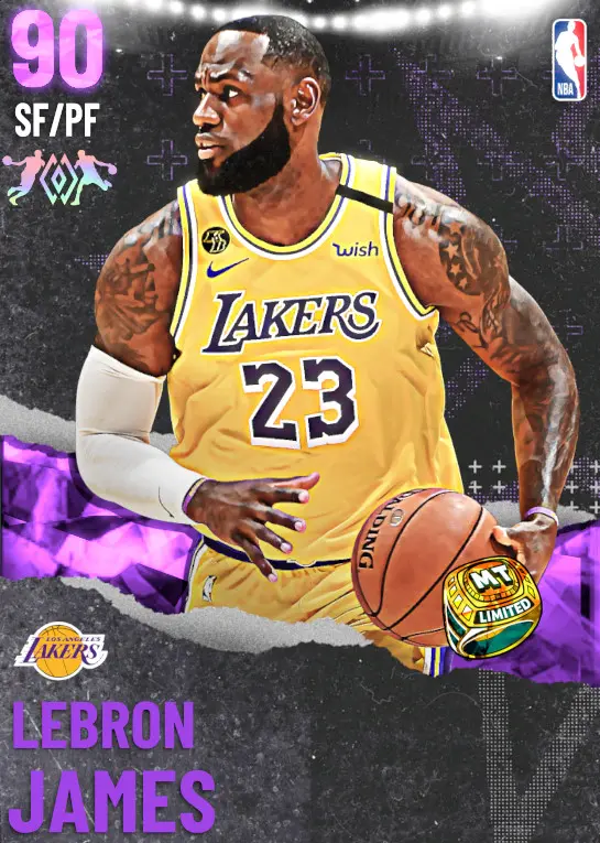 (AMETHYST) LeBron James (90 OVR)