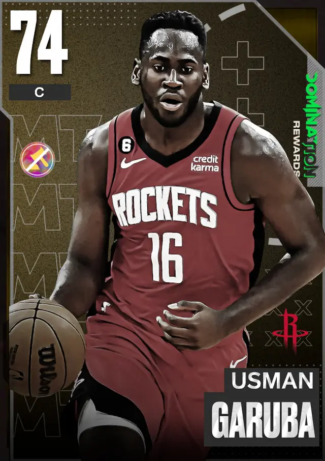 (GOLD) Usman Garuba (74 OVR)